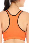 BODY Peach Front Zipper Fitness Sports Bra