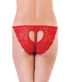 Beautiful Lace Red Women&#39;s Cheekies ( Pack of 1 )