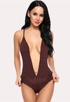 Chic and Comfy Sheer Nightwear Bodysuit