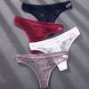 Ladies Low Waist Mesh Hollow Lace Panties