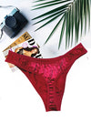 Kom Finishing Touches Burgundy Thong(sold out)