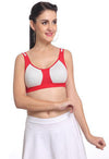 &quot;Non&quot; padded medium impact Sports bra ( 2 Pack )