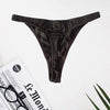 Skin To Skin Black Breakaway Clip Thong