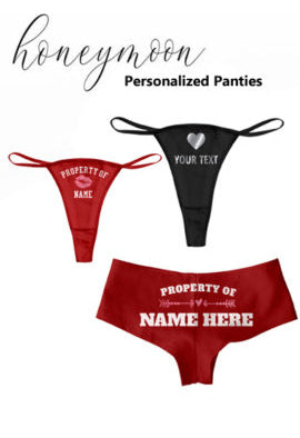 Personalized Panties