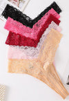 Beautiful Seamless Lace Panties Pack (of 5)