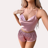 Luxury Silk Camisole &amp; Shorts Set