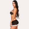 Sheer Mesh Women&#39;s Lingerie Set