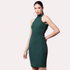 Women&#39;s Forest Green One-Piece Dress