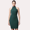 Women&#39;s Forest Green One-Piece Dress