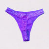 Wet Look Purple Tanga Thong (Sold Out)