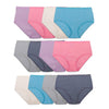 10 Pack Cotton Comfort everyday Panties