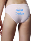 Women Customize Mid Rise Cotton Bikini Panty