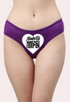 Heart-themed &#39;Make it Happen&#39; Custom Panty