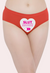 Heart-themed ‘Slut Mode On’ text Custom Panty